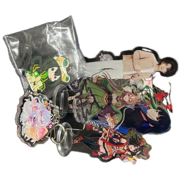 アニメグッズ まとめ売り アクリルスタンド ラバーストラップ