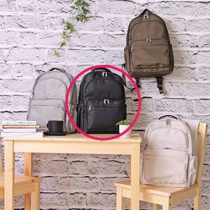 ブラック【最新モデル】ワークマン 軽量3レイヤーポケット マザーズリュック