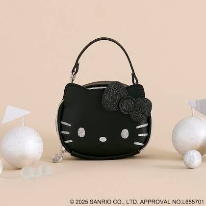 クーポン HELLO KITTY BRILMYリップが縦に収納できるズボラに優しいミニコスメポーチ ブラック