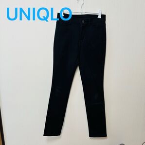 ユニクロ スキニーパンツ ブラック レディース 黒 UNIQLO