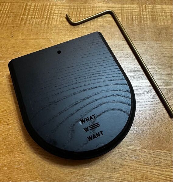 WHAT WE WANT 『漢の漆黒』 数量限定品 GOALSTAND ランタンスタンド ブラックギア ワットウィーウォント