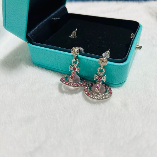 Vivienne Westwood ヴィヴィアンウエストウッド オーブピアス ピンク