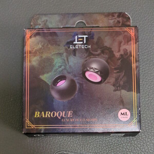 ElETECH BAROQUE イヤーピース MLサイズ 未使用品 1ペア