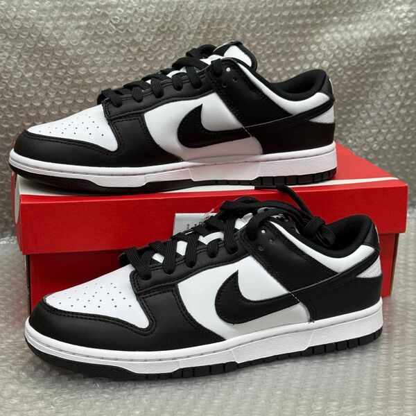 未使用★NIKE ダンク LOW Retro パンダ DD1391-100 27.0cm