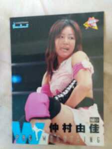 仲村由佳　トレーディングカード　女子プロレス　プロレスカード