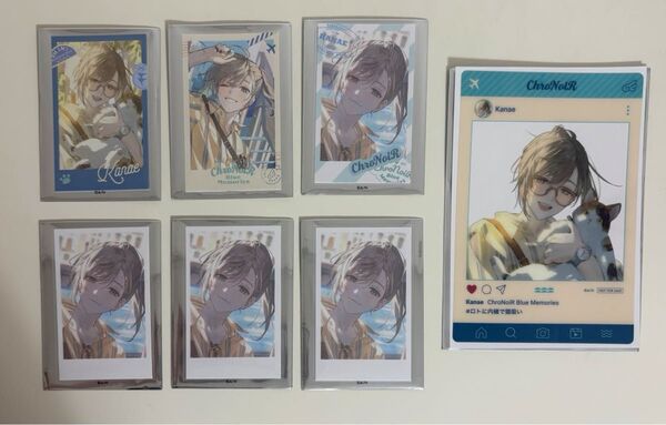 にじさんじ 叶 ChroNoiR Blue Memories チェキ 特典クリアカード