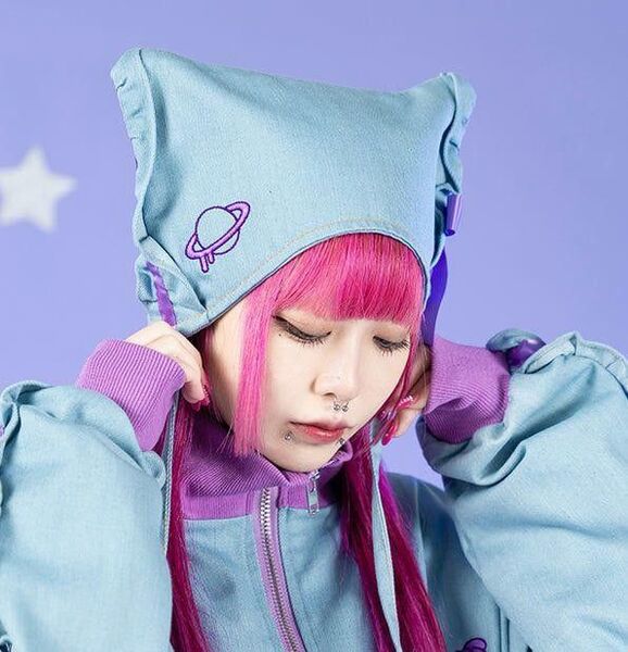 新品未使用 ACDC RAG Melty Planet ハット デニム 地雷系 サブカル Y2K