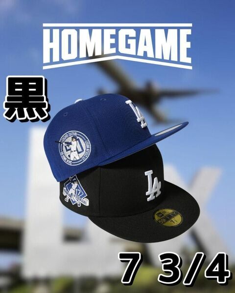 NEWERA ニューエラ 抽選当選品 大谷翔平 50/50 帽子 ホームゲーム東京 別注 黒 MLB キャップ