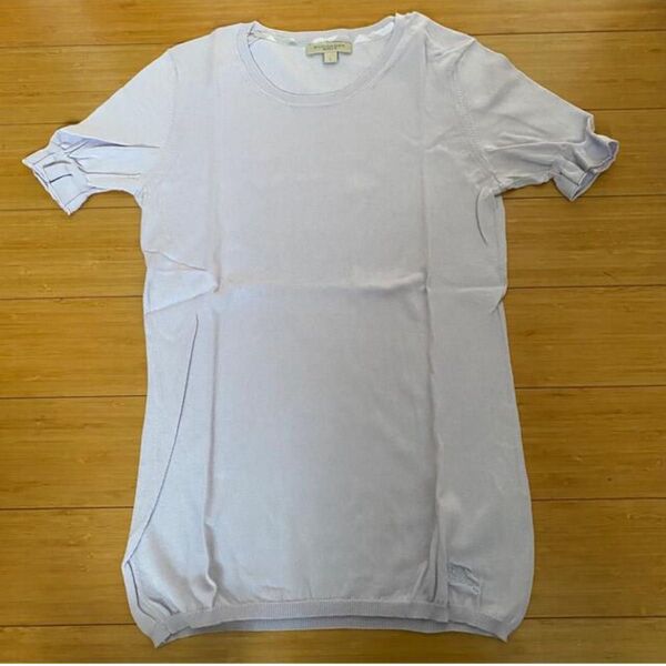 美品!Burberry バーバリー 半袖 トップス tシャツ パープル S