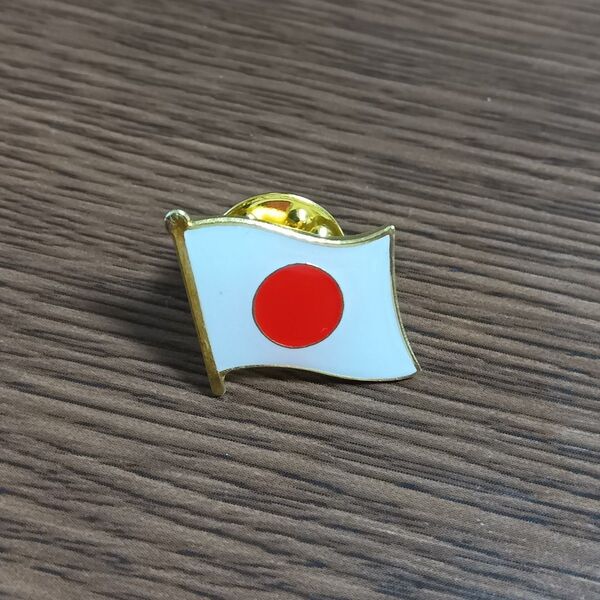 日の丸 日本国旗 ピンバッチ ピンバッジ Japan