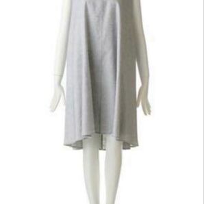【未使用品、タグ付】PLAIN PEOPLE リネン ノースリーブチュニック
