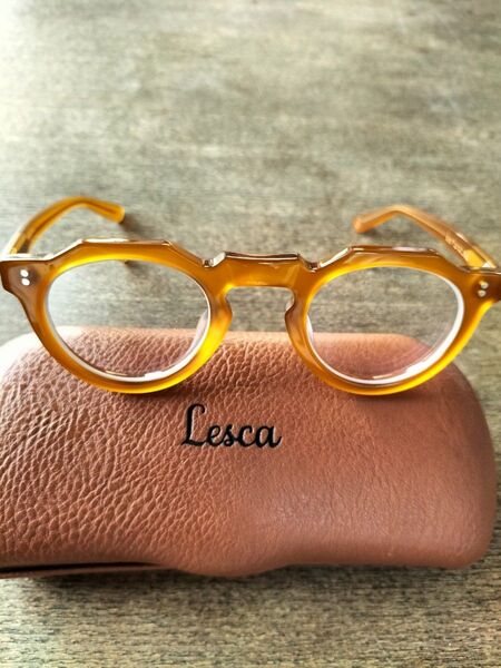 レスカ ルネティエ ピカ ハニー lesca レトロ ヴィンテージ 眼鏡