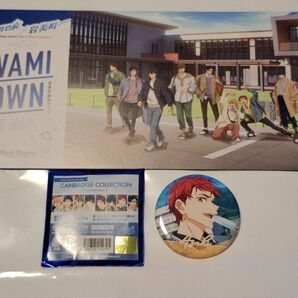 Free! 岩美 岩美町 缶バッチ hometown 缶バッジ 椎名旭 椎名 旭 缶バッジ タウンマップ ガイドマップ