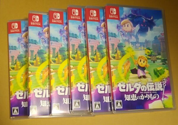 Nintendo Switch ゼルダの伝説 知恵のかりもの 6個セット スイッチ ニンテンドー