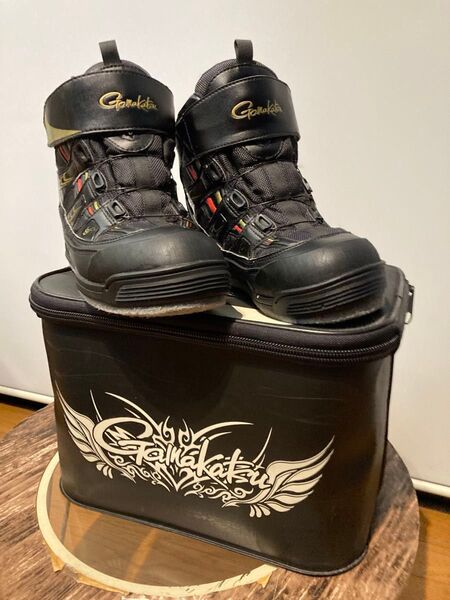 レア がまかつ シューズ中古品