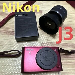 ニコン J3 Wi-Fi ミラーレス 一眼カメラ