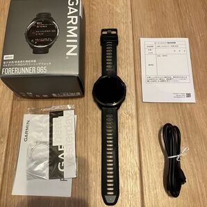 美品!GARMIN forerunner 965 ブラック