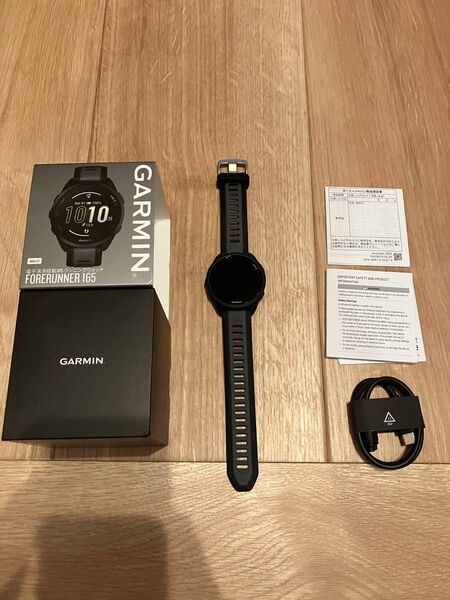 試着1回のみ!最終価格!GARMIN FORERUNNER 165 スマートウォッチ GPS ランニング