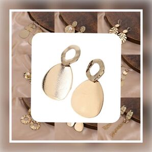 【フォロー割】ピアス アクセサリー プレート 円盤 サークル 結婚式 シンプル