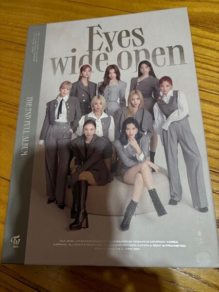 TWICE Eyes wide open Story Ver. アルバム CD