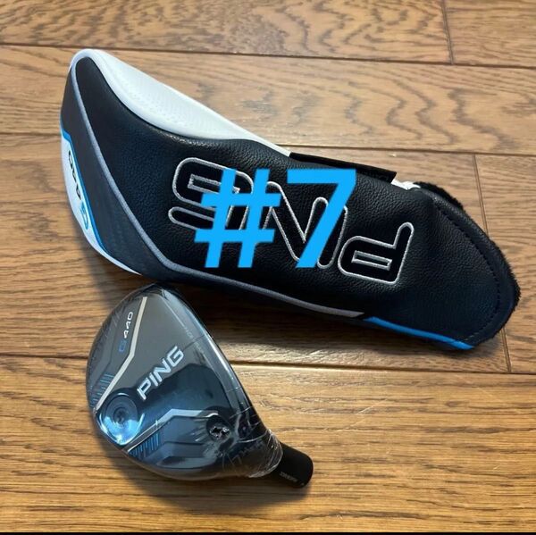 PING G440 ハイブリッド 7U 34度 ヘッド単品 ヘッドカバー付き