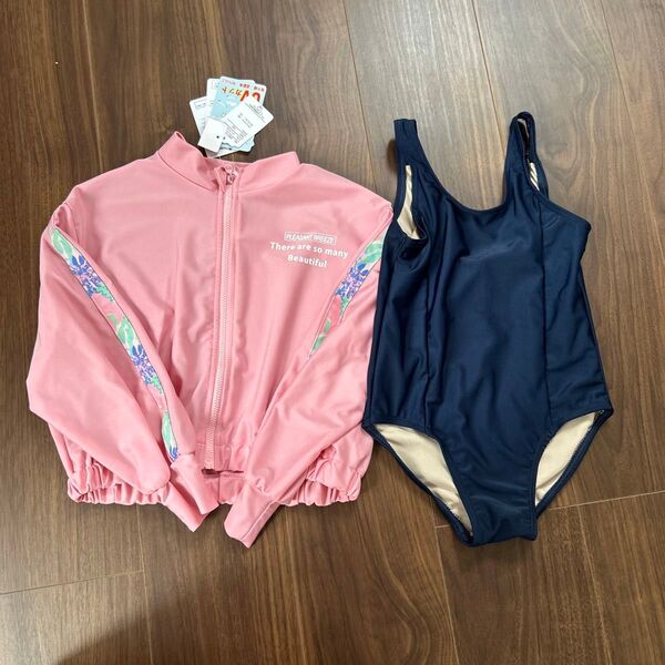 西松屋 ラッシュガード 水着 120 女の子
