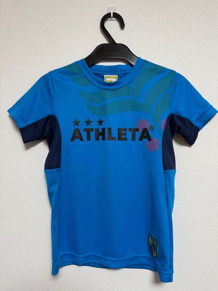 ATHLETA アスレタ プラシャツ Tシャツ 半袖 美品 サッカー フットサル キッズ ジュニア