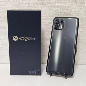 motorola edge 20 fusion エレキグラファイト XT2139-2 SIMフリー