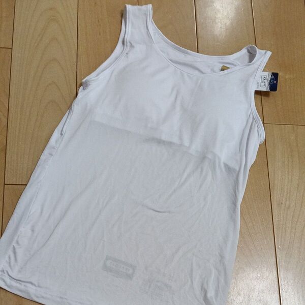 【新品未使用】 カップ付き インナー タンクトップ SILKY and DRY CLOSSHI PREMIUM 150