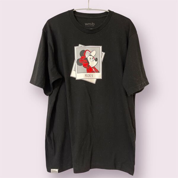 ワークマンwmb ミッキーマウス Tシャツ ブラックLサイズ