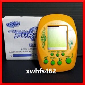 新品同様 マメブルンGAME ファイナルハロン BANDAI 1998 競馬 携帯 ゲーム ゲームウォッチ LCD NAMCO