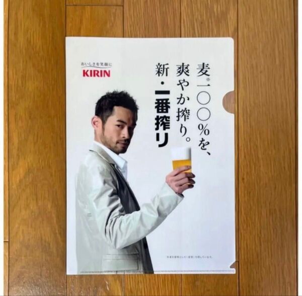 イチローさん クリアファイル 1枚(非売品)