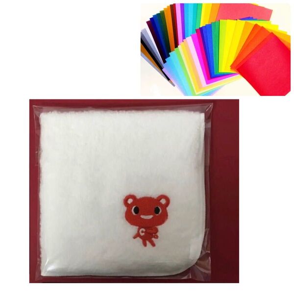 おりがみ 1枚 & コーすけ 今治タオルハンカチ 1枚(非売品・新品・未開封)