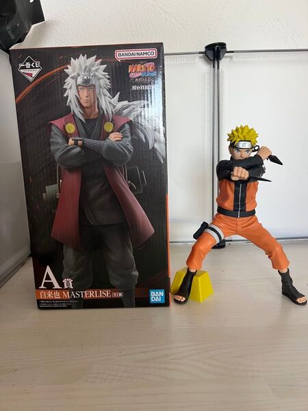 一番くじ NARUTO-ナルト- 疾風伝 伝説の三忍 A賞 自来也 MASTERLISE Grandista-ナルト 2体セット