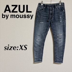 AZULbymoussy アズール デニムジョガーパンツ デニムパンツ
