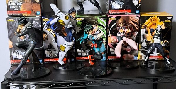 僕のヒーローアカデミア ヒロアカ THE AMAZING HEROESフィギュア 5体セット