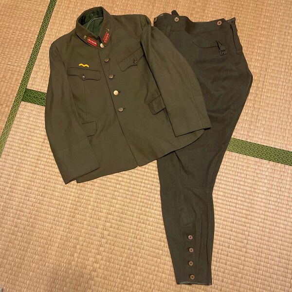 IJA 日本軍 陸軍 九八式 上下 夏期 夏用 青年将校仕立て 制服 軍服 軍隊 帝国陸軍