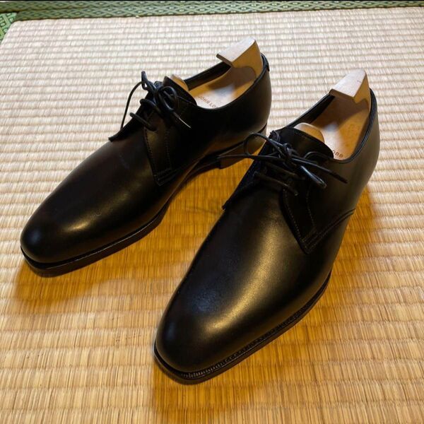 Crocket&jones クロケットアンドジョーンズ UK5E Aintree 革靴 ブラック ビジネスシューズ ドレスシューズ