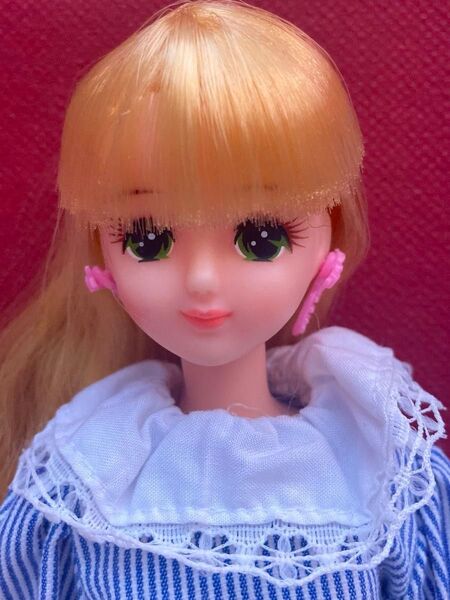 ジェニーフレンド 初代フローラ 緑目 旧タカラ バービー 昭和レトロ 当時物 レディマリアボディ 着せ替え人形 フルセット