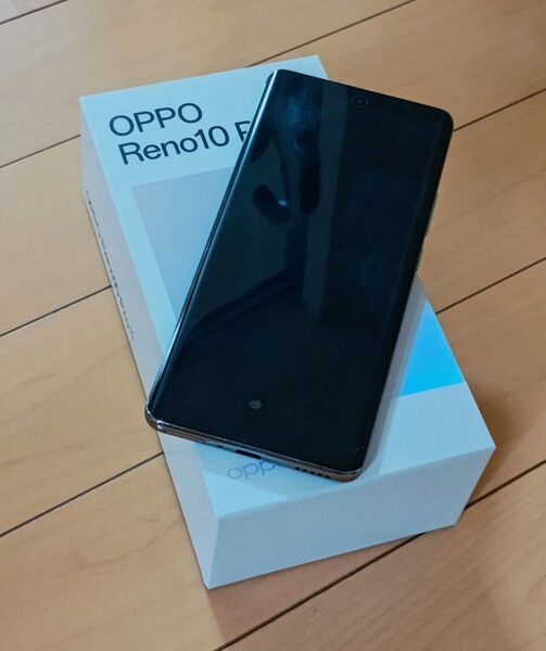 OPPO Reno10 Pro 5G本体 バッテリー100% シルバーグレー ソフトバンク美品 SIMフリー
