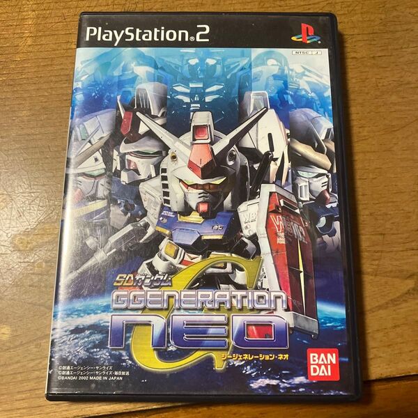 SDガンダム ジージェネレーションNEO PS2 ジャンク品ソフト