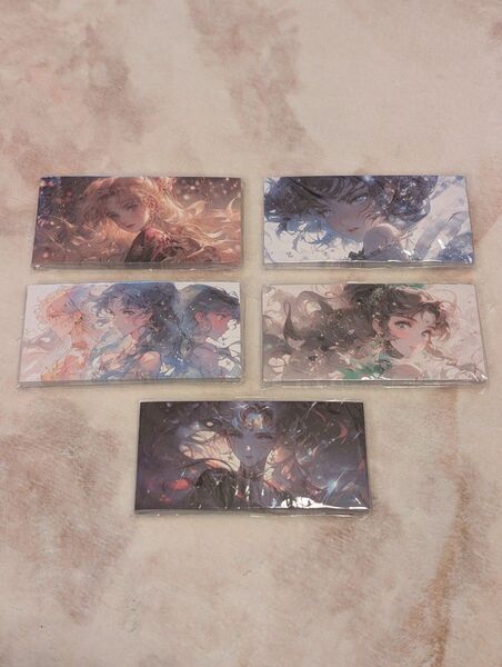 セーラー メモ帳 5冊 セット