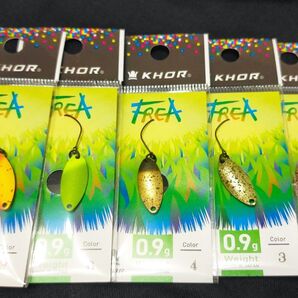 KHOR フレア 0.9g お試し5枚セット コール FREA