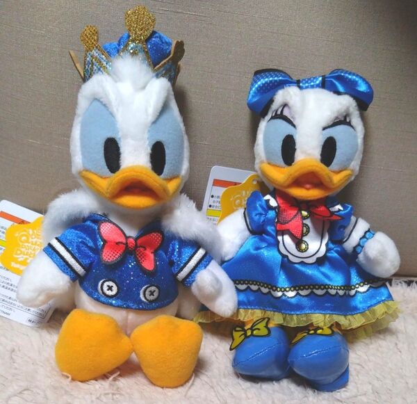 ディズニー パルパルーザ ドナルド デイジー ぬいぐるみバッジ ドナパル ディズニーランド TDL ぬいば
