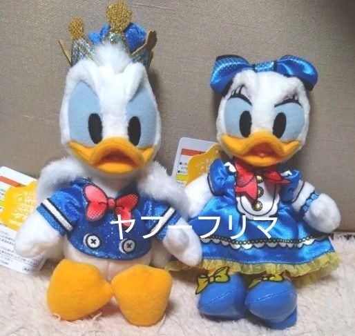 ディズニー クワッキーダックシティ ドナルド デイジー ぬいぐるみバッジ パルパルーザ ディズニーランド TDL ぬいば