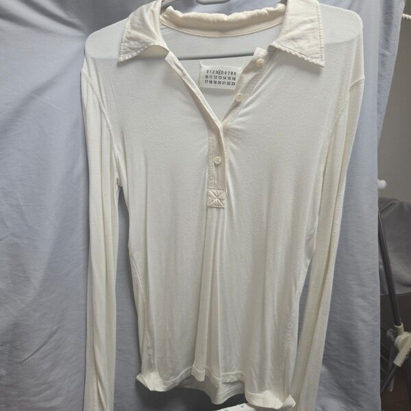 Martin Margiela マルジェラ シャツ ポロシャツ 薄手 長袖 ここのえ 長袖シャツ