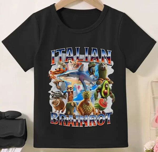 新品 イタリアンブレインロット トゥントゥントゥンサフール 120 130 140 Tシャツ 半袖Tシャツ