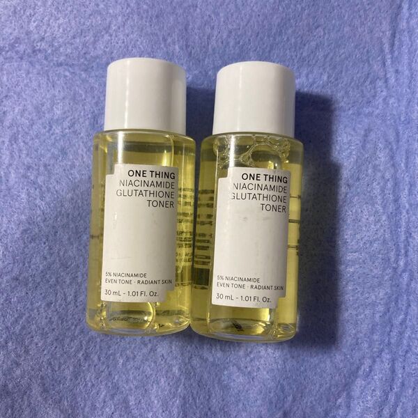 ONE THING (ワンシング)ナイアシンアミドグルタチオン化粧水 30ml 2個セット