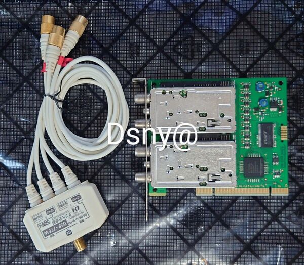 アースソフト PT2 ダブル分波器 PCI接続