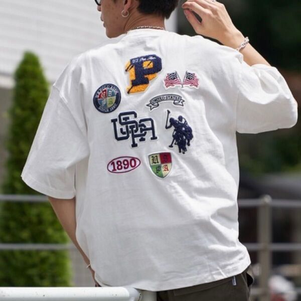 Tシャツ 白 L ホワイト POLO
